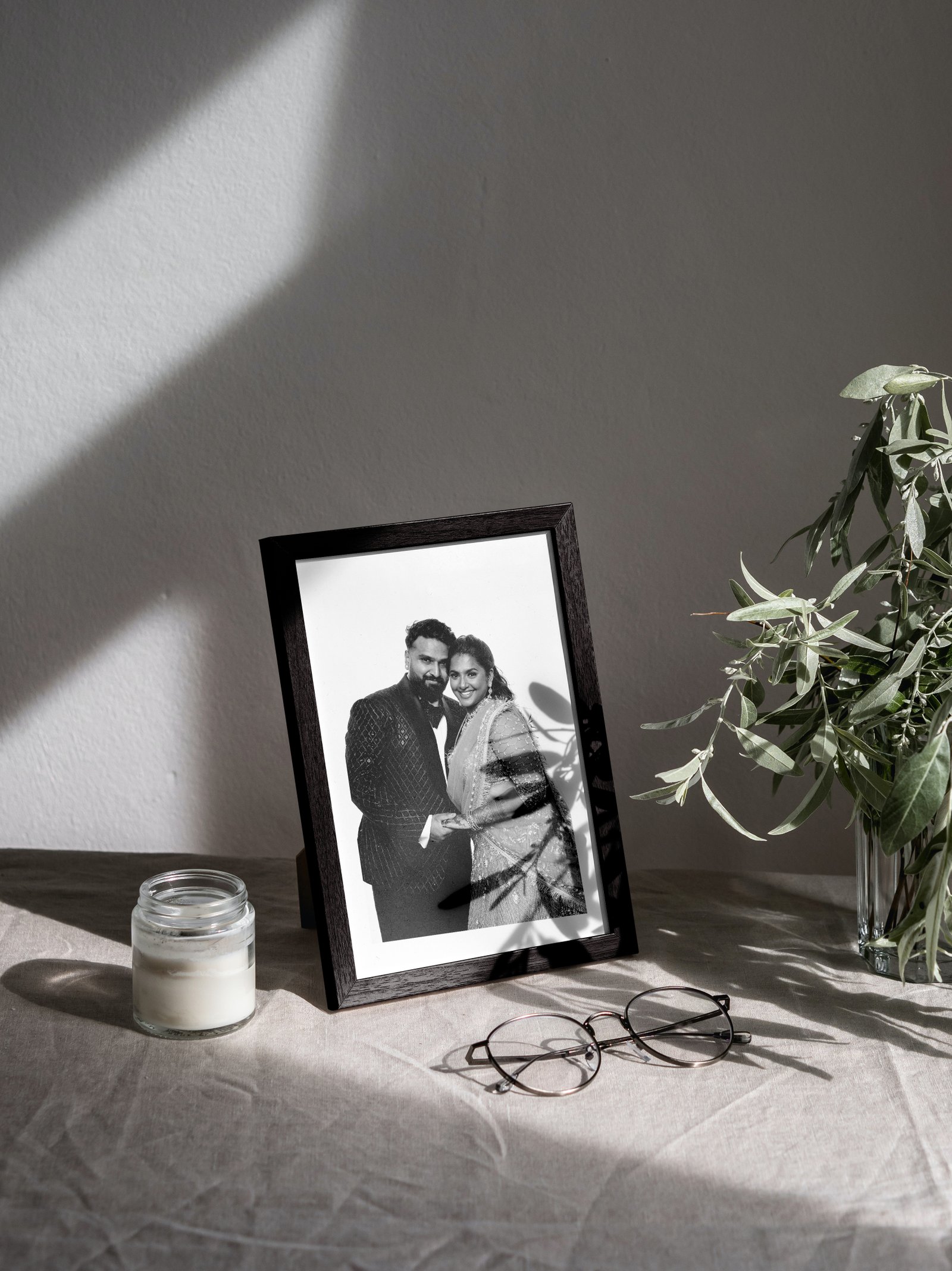 Premium print mockup for event keepsake